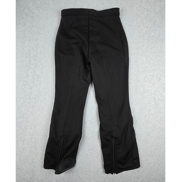 Roffe Ski Snow Pants Womens Size 14 Black 34" Waist - Picture 2 of 15